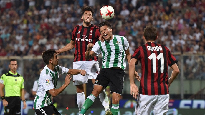Milan-Betis Siviglia in streaming e diretta tv: ecco dove vederla 26 Betis Siviglia