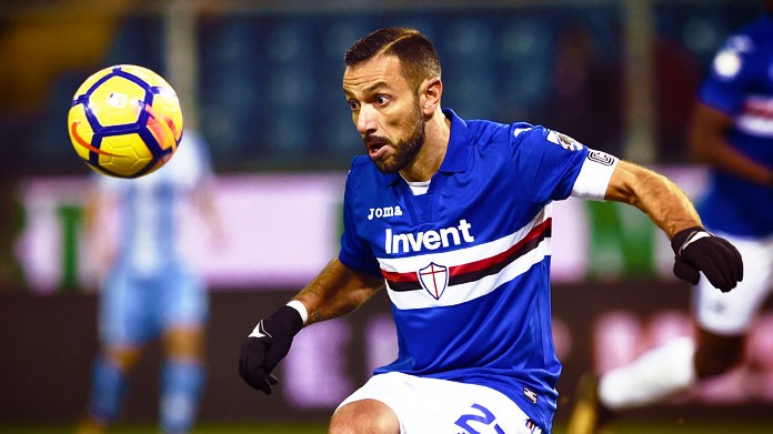 quagliarella sampdoria dicembre 2017