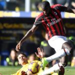 Frosinone-Milan: le immagini del match di oggi 27 Bakayoko