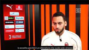 Milan, Calhanoglu: «Se Gattuso si arrabbia meglio stare zitti, altrimenti…» – VIDEO