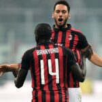 Derby, le immagini più belle di Milan-Inter - FOTO 34 Bakayoko Calhanoglu