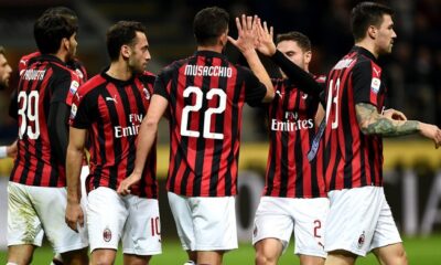 Esultanza Musacchio Milan