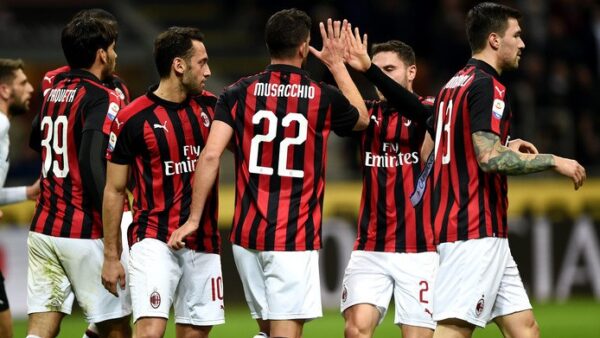 Esultanza Musacchio Milan
