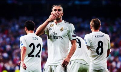 bale esultanza real madrid settembre 2018