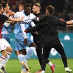 Milan-Lazio, le immagini più belle della partita e il video della Curva Sud 33 rissa MG1 0032 1 1