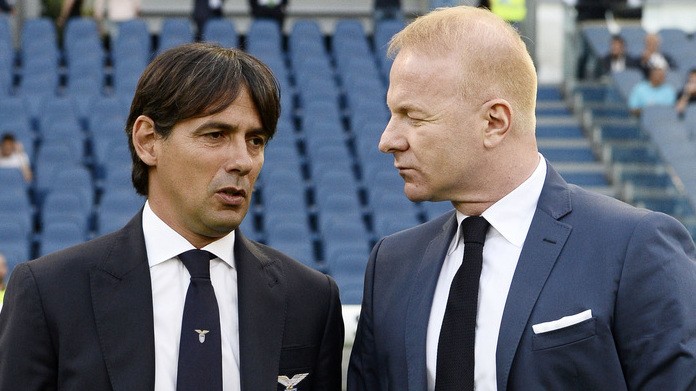 Concorrenza non solo estera per un obiettivo del Milan: Lazio in pressing 26 Simone Inzaghi, Tare
