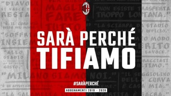 Campagna abbonamenti Milan 2019/20