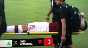 Theo Hernandez: a rischio la prima di campionato, ecco la situazione!