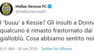 Cori razzisti, l’Hellas nega: «Insulti a Kessie e Donnarumma? Erano fischi per l’arbitro»