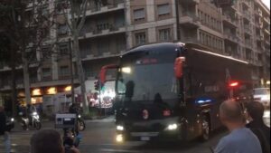 Social, Twitter: Le foto della partenza del Milan verso Firenze