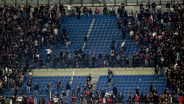 Curva sud vuota