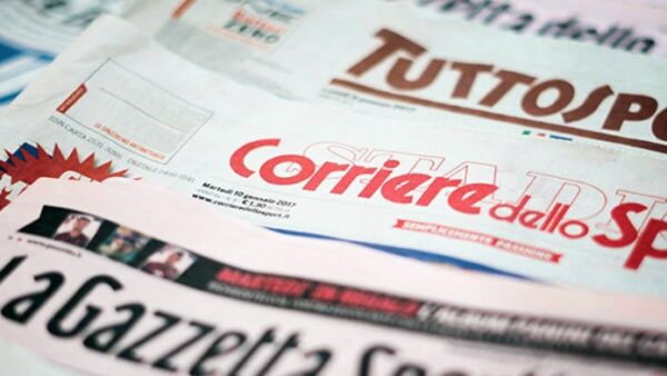 Prime Pagine Quotidiani Sportivi italiani oggi 1
