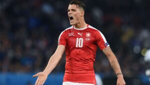 Instagram: Granit Xhaka, post polemico verso l’Arsenal
