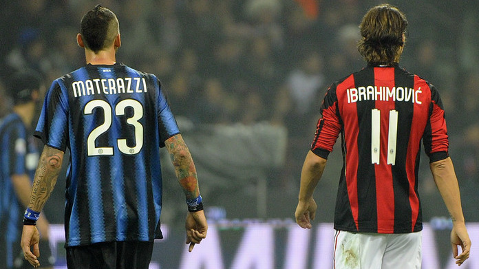 Nesta: «Derby? Con Materazzi si litigava. Non c'erano mamme o sorelle» 26 Materazzi Ibrahimovic