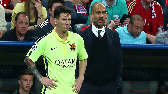 Messi Guardiola