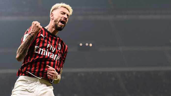 Milan-Spal Coppa Italia Castillejo