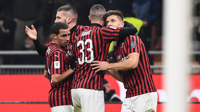 Milan-Spal Coppa Italia Milan