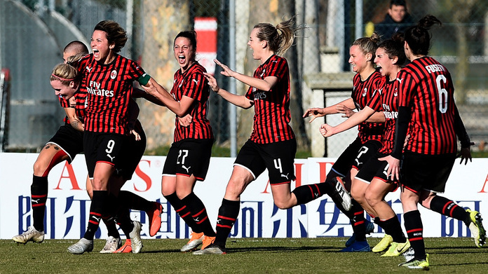 Orobica - Milan Femminile: Conc d'oro ma che sofferenza - VOTI 26 Milan femminile