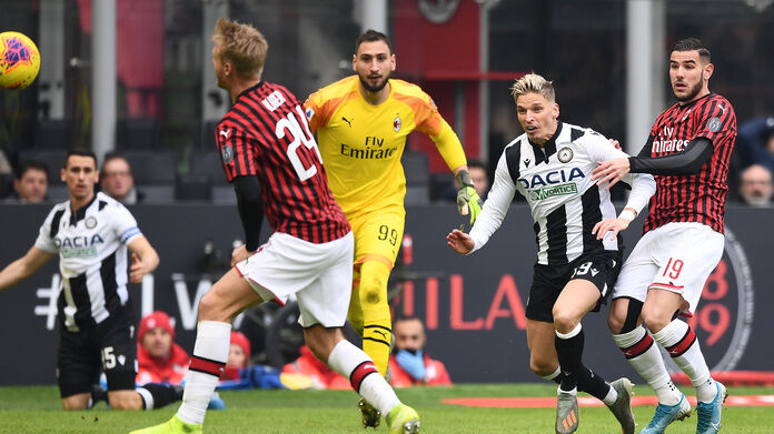 Milan-Udinese serie A Udinese