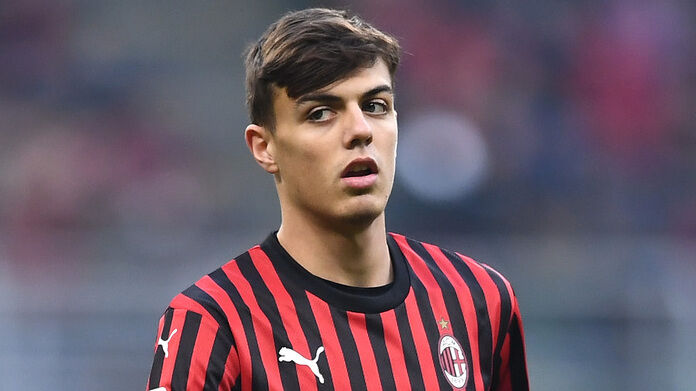 Milan-Hellas Verona serie A Daniel maldini