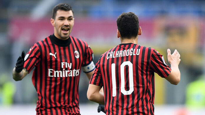 Milan-Hellas Verona serie A