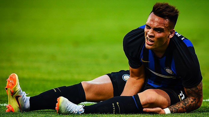 martinez infortunio inter luglio 2018