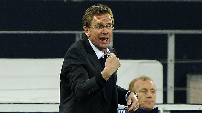 Schalke 04-Inter Champions League Rangnick