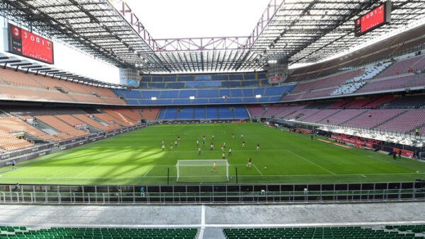 San Siro vuoto