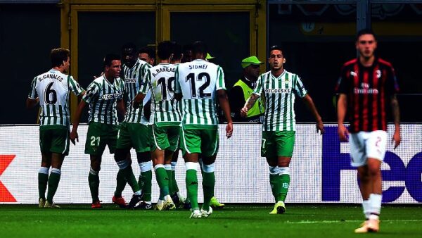 Milan betis esultanza ottobre