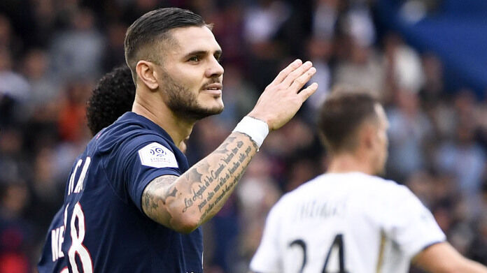 Paris St. Germain-Angers Ligue 1 Icardi