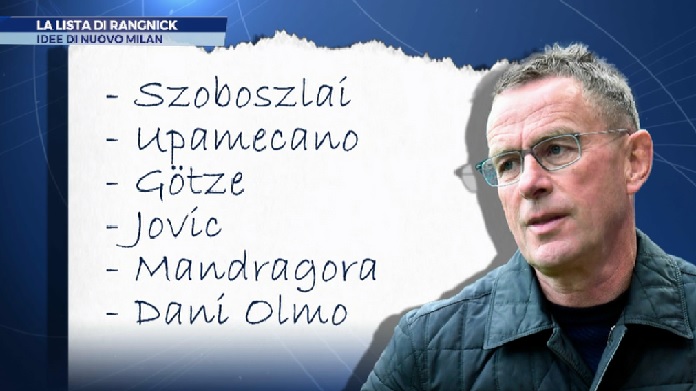 Rangnick lista