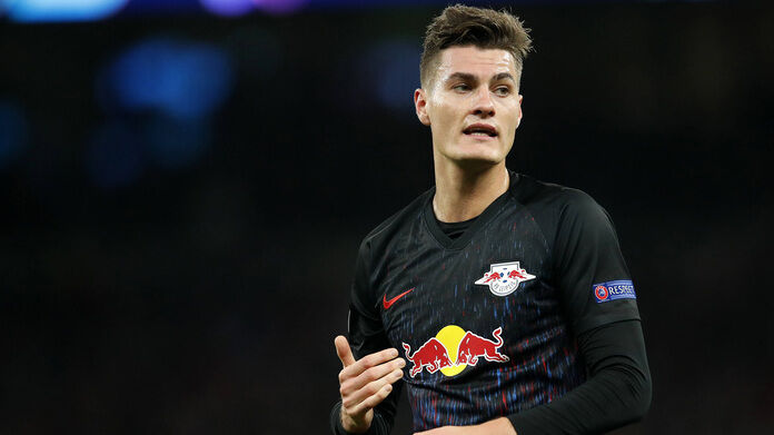 RB Leipzig s Patrik Schick during the UEFA Champions League match at the Tottenham Hotspur Stadium, London. Picture date Schick