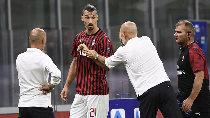 Milan-Bologna serie A Ibrahimovic Pioli