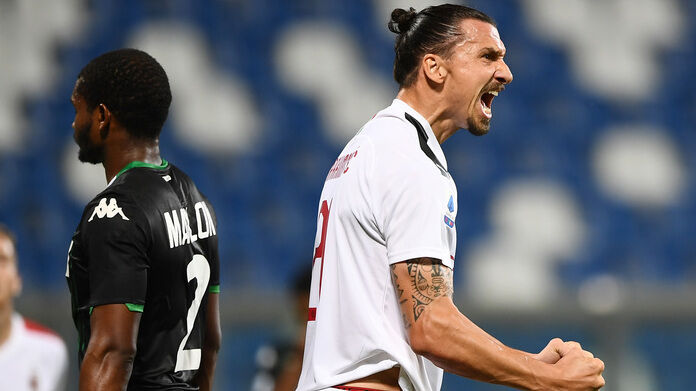 Sassuolo-Milan serie A