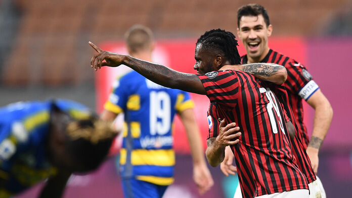 Milan-Parma serie A