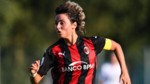 Giacinti fa la storia, il record della giocatrice del Milan Femminile