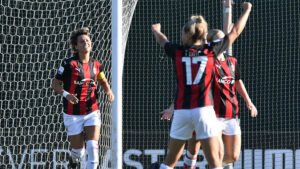 La classifica della Serie A Femminile: il Milan vicino al traguardo