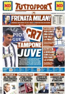 Le prime pagine dei quotidiani sportivi in edicola questa mattina 35 Screenshot 20201027 075918 Chrome