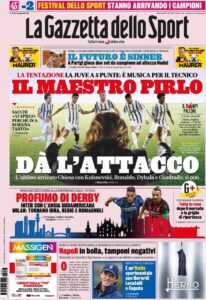 Le prime pagine dei quotidiani sportivi in edicola questa mattina 33 la gazzetta dello sport 2020 10 07 5f7d36ce70337