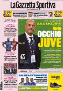 Le prime pagine dei quotidiani sportivi in edicola questa mattina 33 la gazzetta dello sport 2020 10 11 5f823b2998a1e