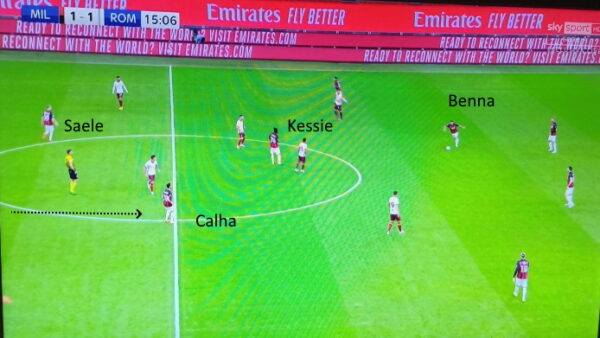 Milan roma lancio benna