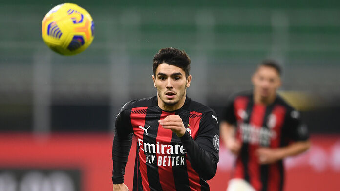 Milan-Hellas Verona serie A Brahim Diaz
