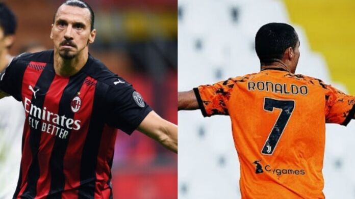 Ibrahimovic Cristiano Ronaldo
