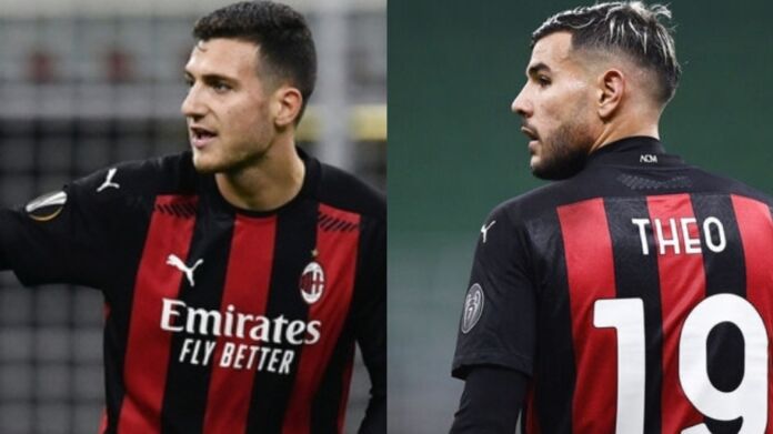 Dalot e Theo Hernandez