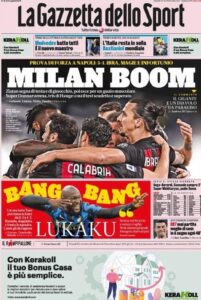 Le prime pagine dei quotidiani sportivi in edicola questa mattina 33 Screenshot 20201123 014329 Chrome