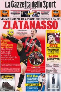Le prime pagine dei quotidiani sportivi in edicola questa mattina 33 Screenshot 20201124 005718 Chrome