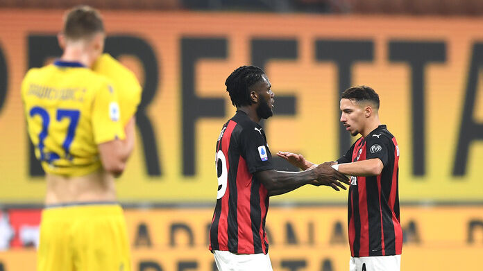 Milan-Hellas Verona serie A