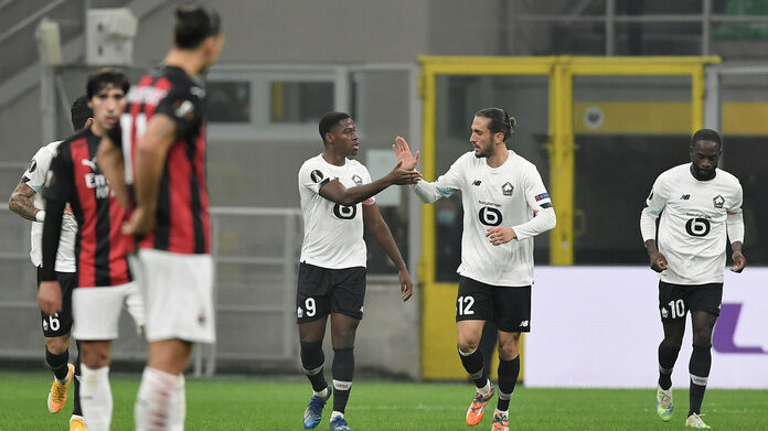Milan-Lille Europa League