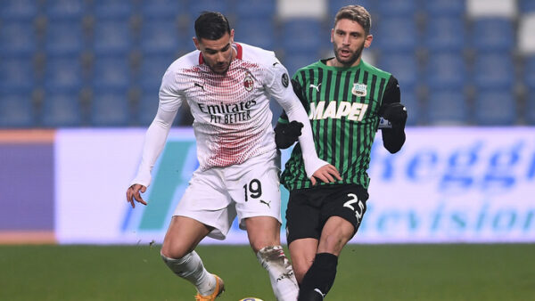 Sassuolo Milan serie A
