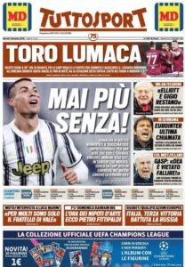 Le prime pagine dei quotidiani sportivi in edicola questa mattina 35 Screenshot 20201201 075350 Chrome